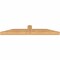 Ekena Millwork Portland Smooth Timber Gable Bracket, Western Red Cedar, 48"W x 8"H x 3 1/2"D x 3 1/2"F, 4/12 Pitch GBW048X08X0404POR00SWR - alternate 4